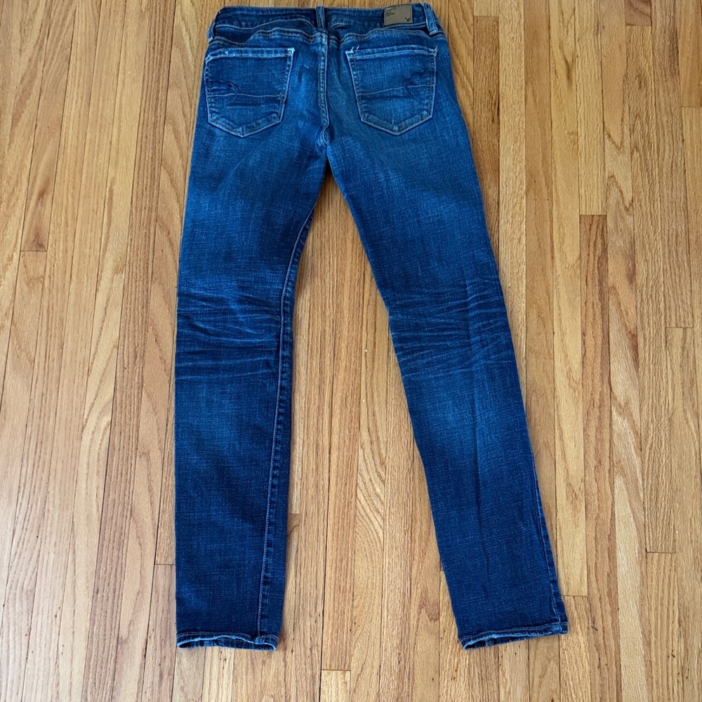 American Eagle Outfitters Blue Skinny Jeans - Picture 4 of 4